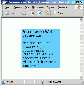 Как создается свободно позиционируемый элемент