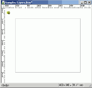 Кнопка Draw Layer панели объектов