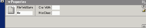 Кнопка File Field панели объектов