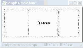 Текст с отступами