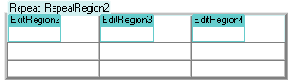 Диалоговое окно Insert Repeating Table