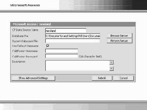 Пользователям ColdFusion (локальное или удаленное применение ColdFusion)