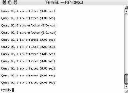 Установка и запуск MySQL для Mac OS X