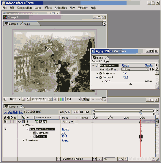 Самоучитель по Adobe After Effect 6