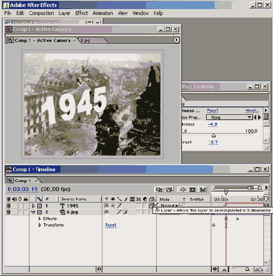 Самоучитель по Adobe After Effect 6