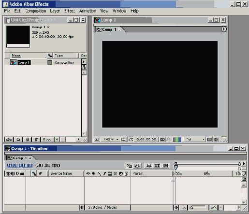Самоучитель по Adobe After Effect 6
