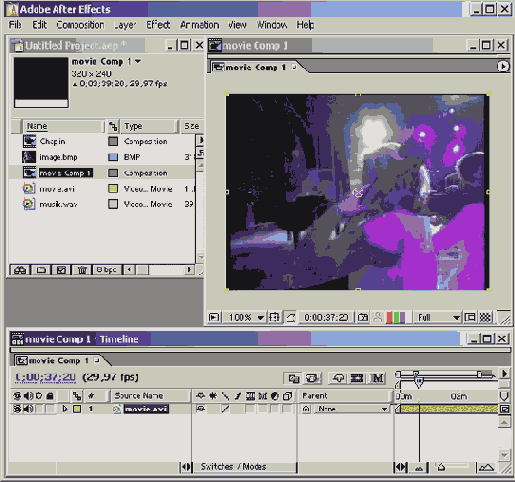 Самоучитель по Adobe After Effect 6
