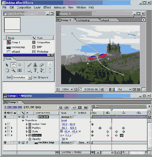   Adobe After Effect 6
