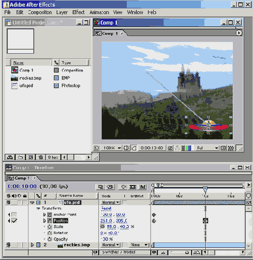   Adobe After Effect 6
