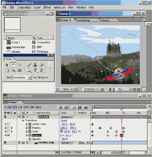  Adobe After Effect 6
