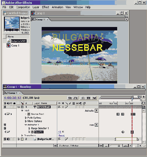   Adobe After Effect 6
<br>
