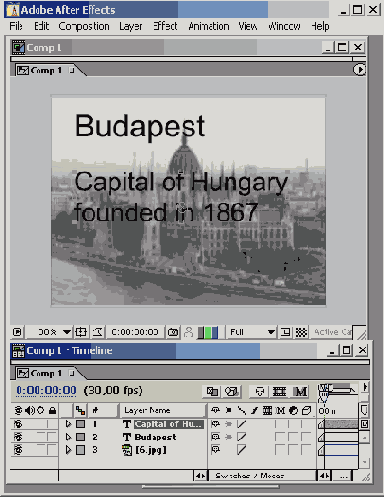   Adobe After Effect 6
<br>
