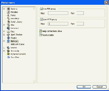 Пакет Adobe GoLive
