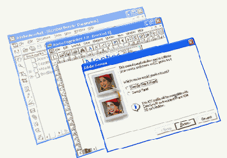 Использование цвета в Adobe PageMaker