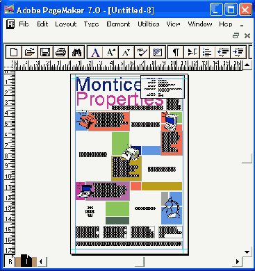 Использование цвета в Adobe PageMaker