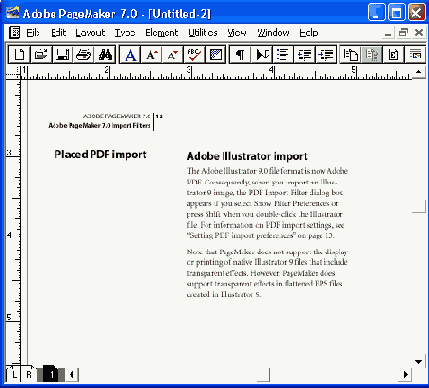 Издательская система Adobe PageMaker