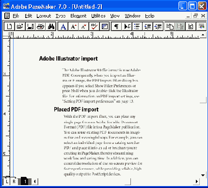 Издательская система Adobe PageMaker