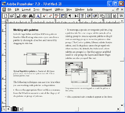 Издательская система Adobe PageMaker