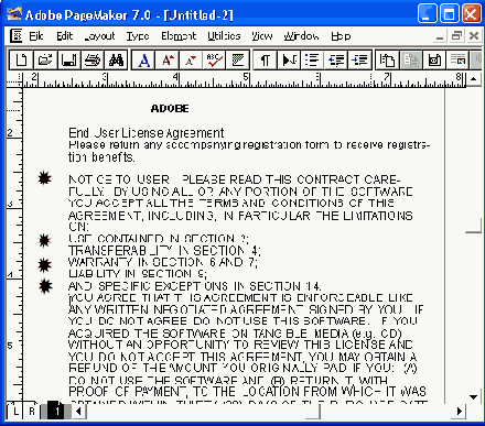 Издательская система Adobe PageMaker