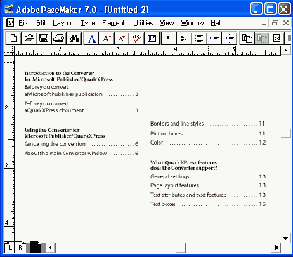 Издательская система Adobe PageMaker