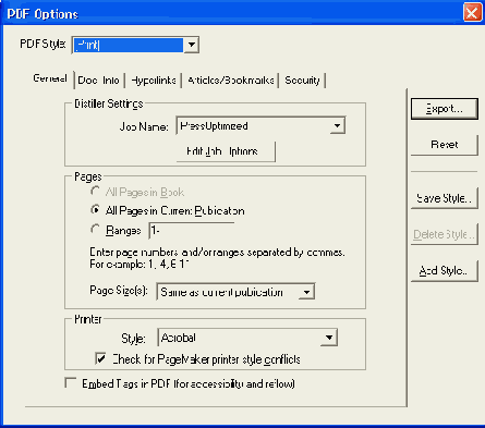 Издательская система Adobe PageMaker