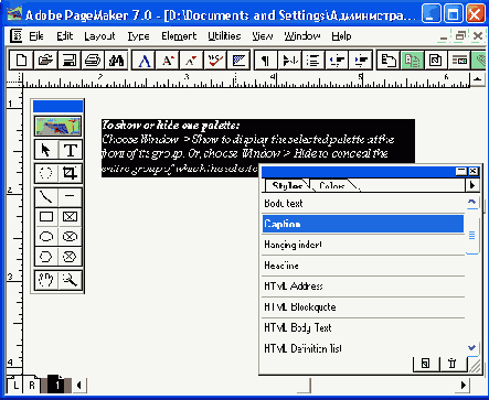   Adobe PageMaker